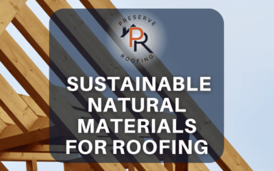 Sustainable natural materials for roofing